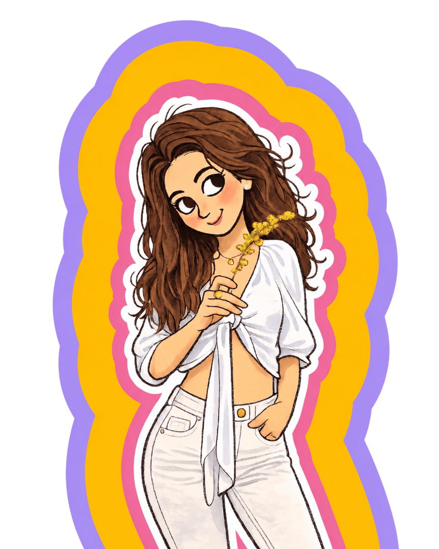 Illustration of Anna Chikhiashvili